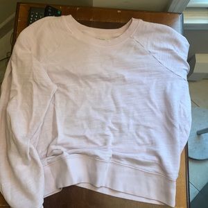 J Crew lilac vintage fleece sweatshirt